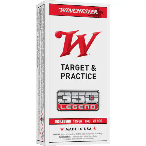 350 Legend Winchester Target 145 Grain