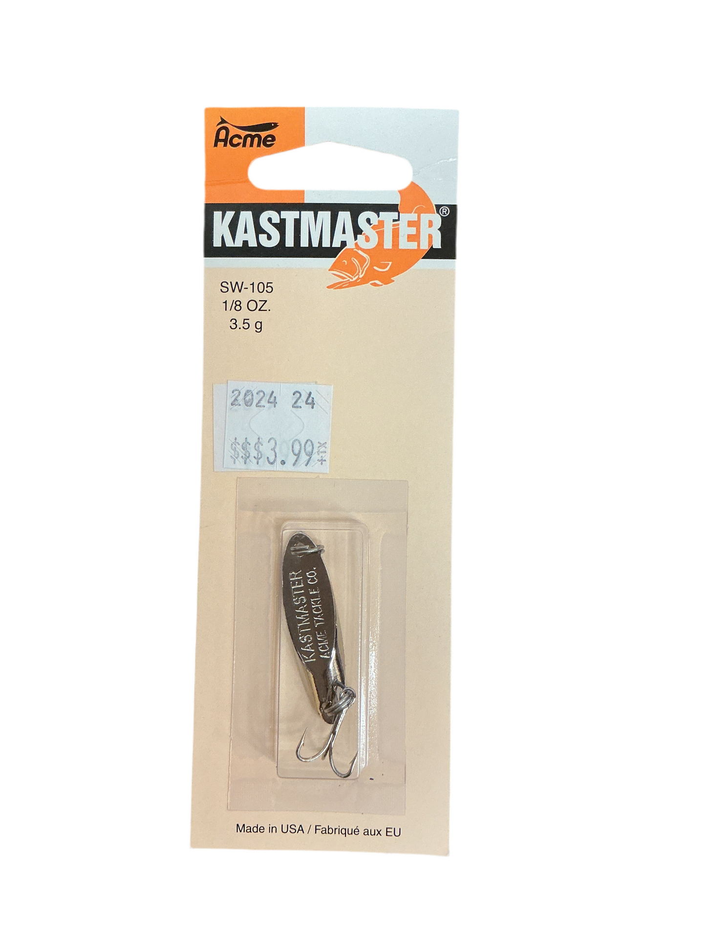 Kastmaster Acme Tackle Company 1/8oz.