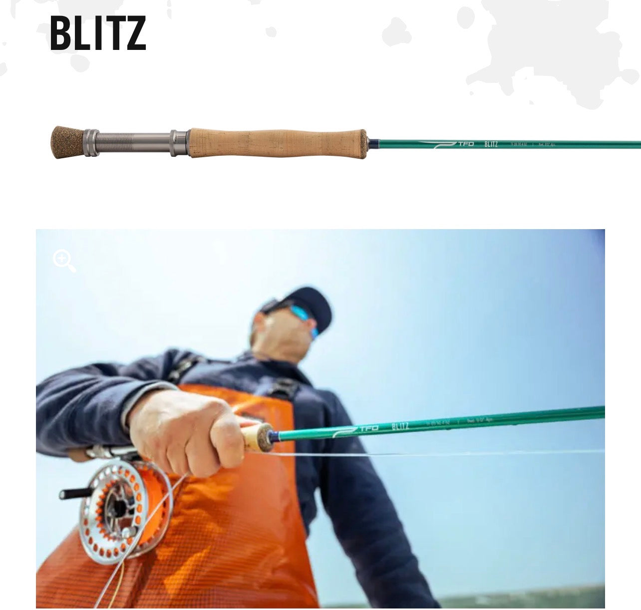 TFO Blitz saltwater fly rod