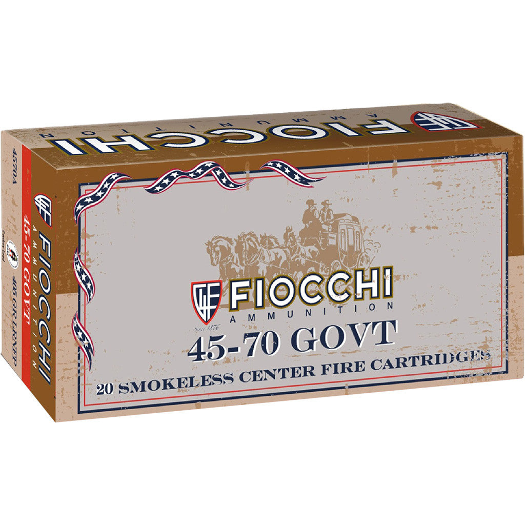 Fiocchi .45-70 Government 405gr LRNFP