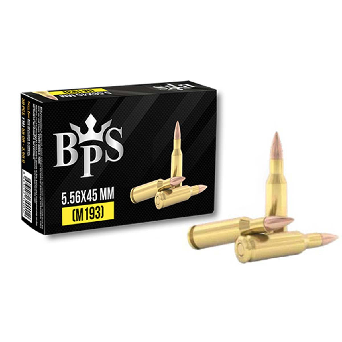 5.56x45mm BPS M193 FMJ Ammunition