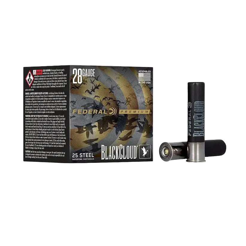 28 Gauge Blackcloud 3” 1400fps 3/4 oz 4 Steel