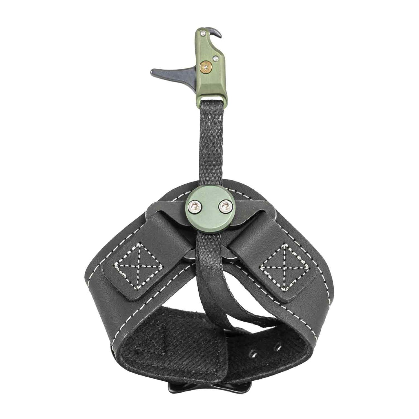 Stan Solex wrist strap index finger release — archery release aid for bowhunting and target shooting