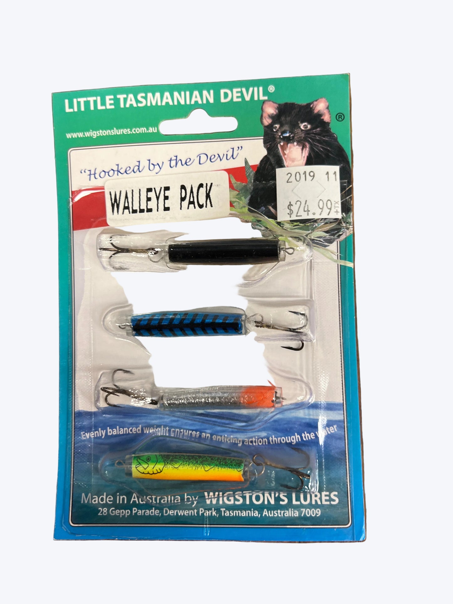 Tasmanian Devil Walleye Pack 13.5 g