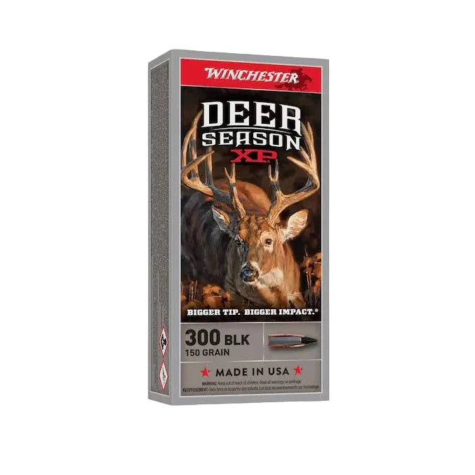 300 Blackout Winchester Deer Season 150 Grain XP