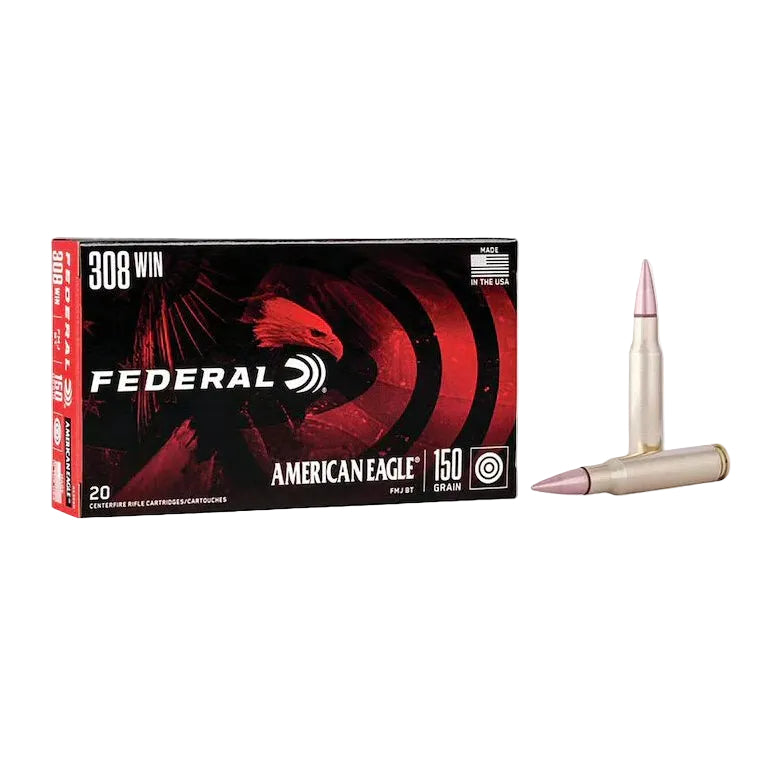 Federal American Eagle 150 Grain FMJ BT