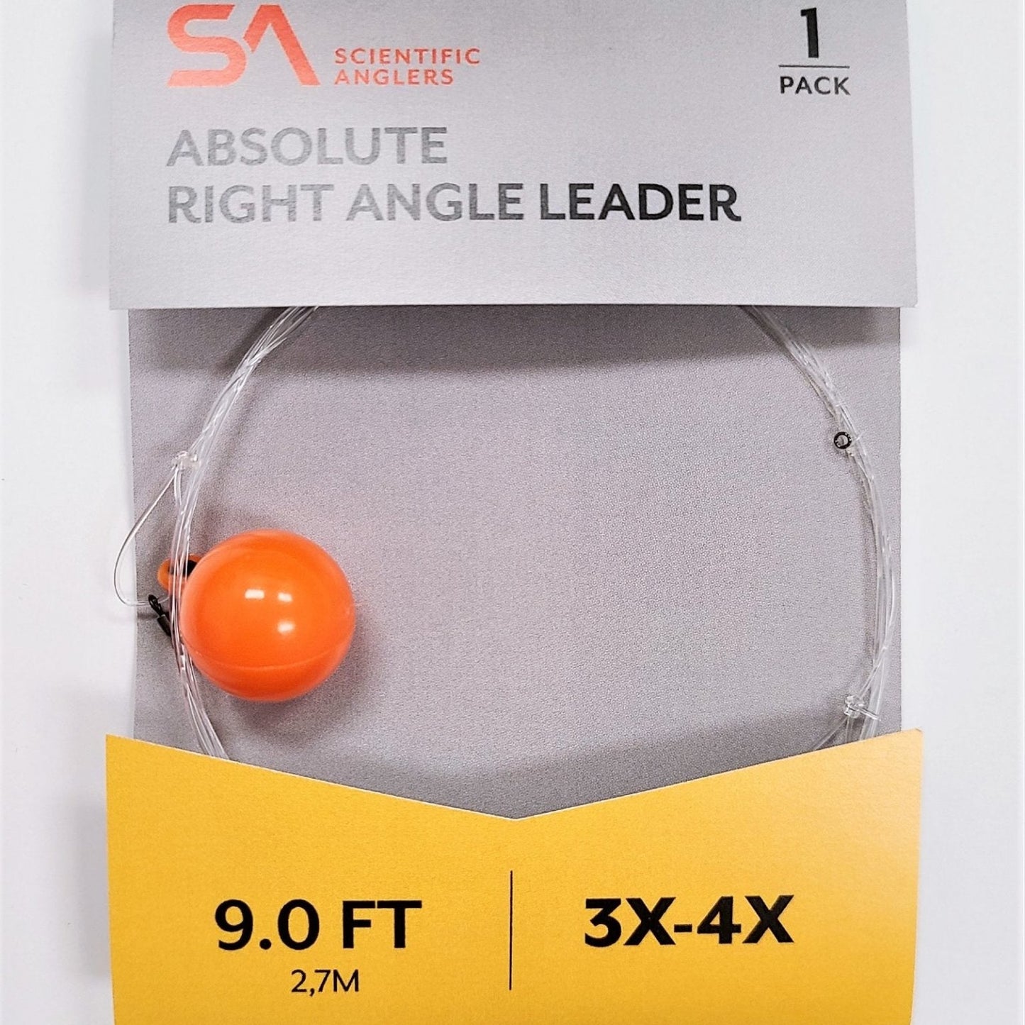 Scientific Anglers Absolute Right Angle Leader 3x-4x