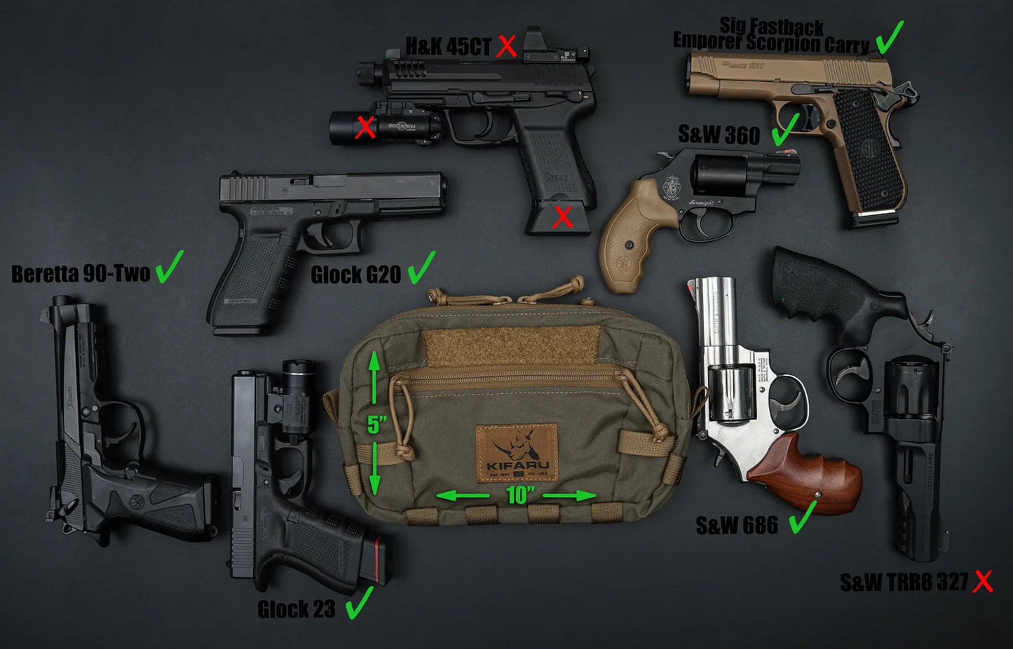 Kifaru Rogan Hippack