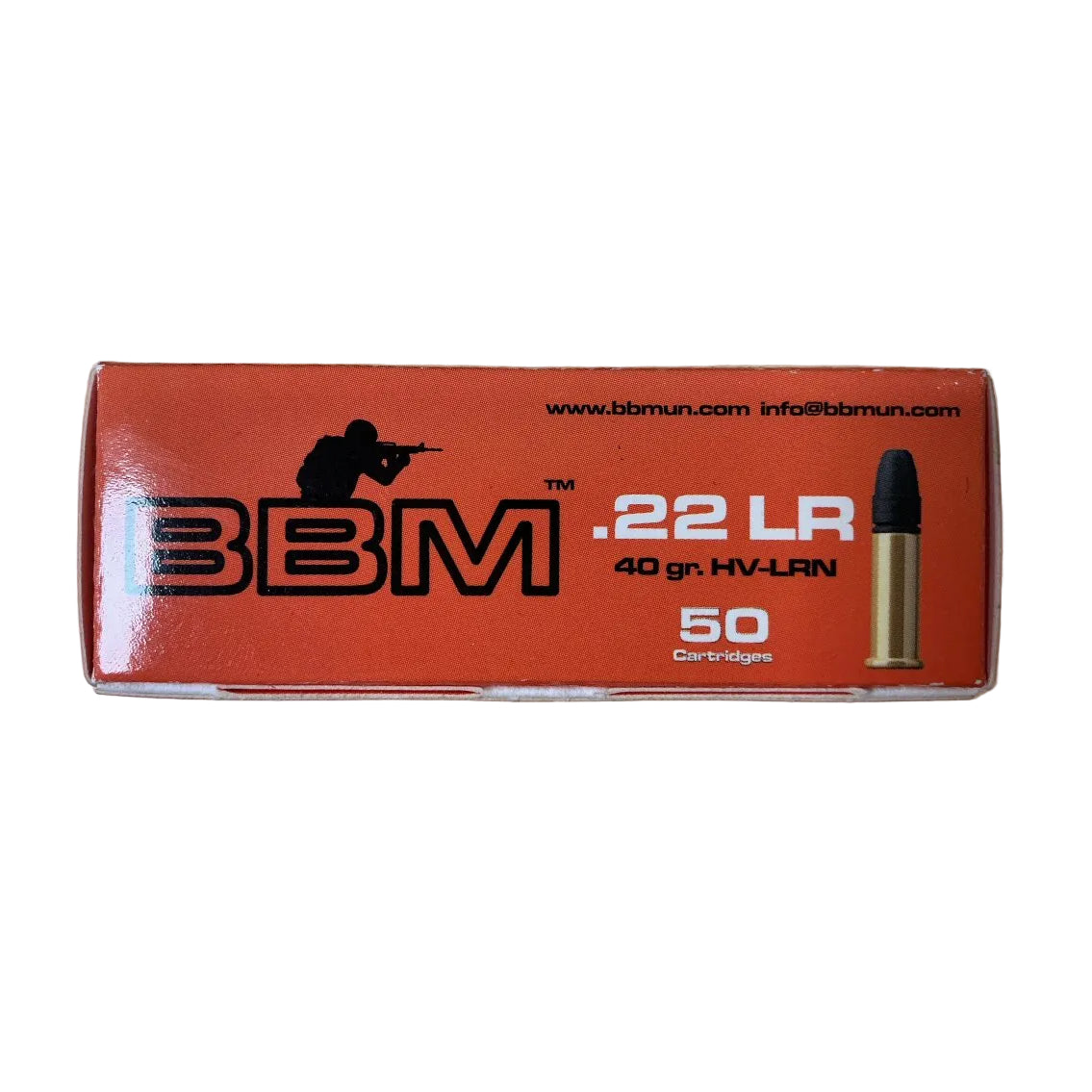 22 LR BBM 40 GRN 50 RND