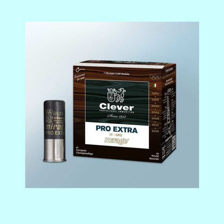 Clever T4 Pro Extra – 12 Gauge, 2 3/4" 7/8 oz 8 Shot 1325 FPS - Case