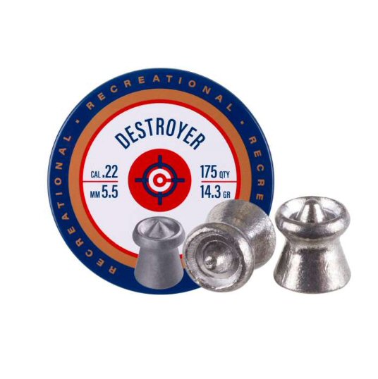 Crosman Destroyer .22 cal 14.3 Grains 175ct