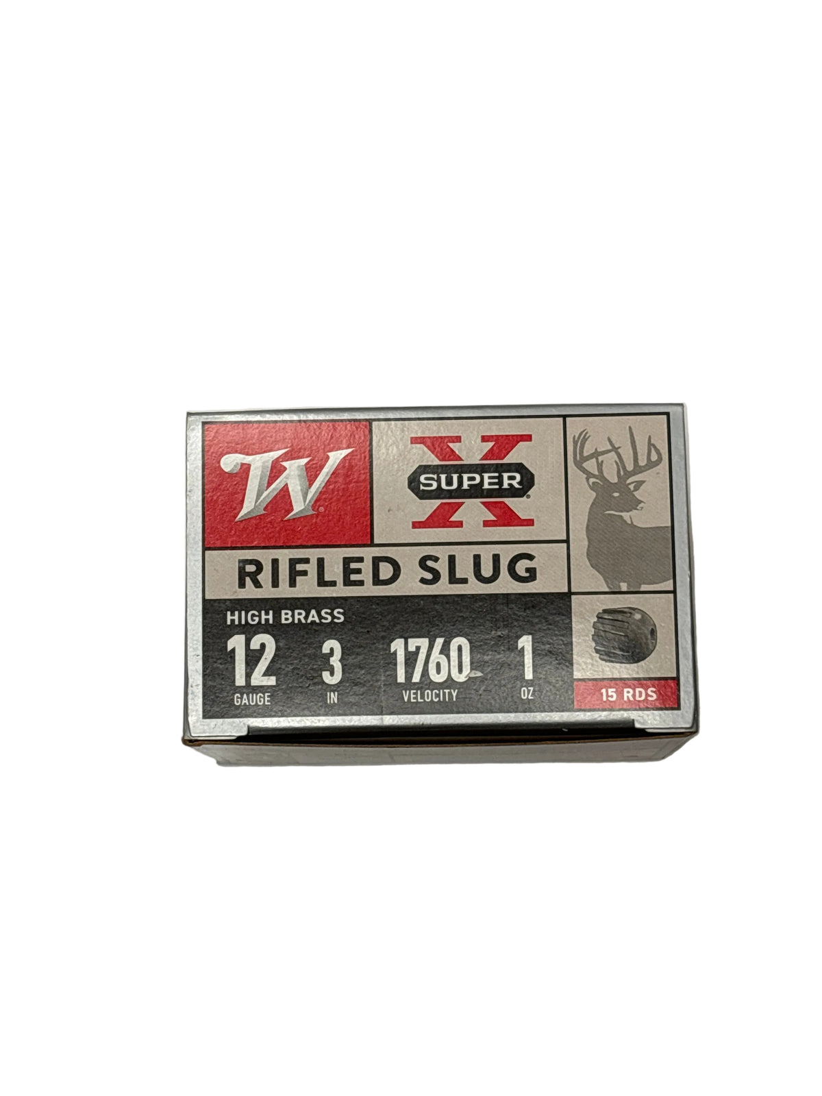 Winchester Super X High Brass 12ga 3in Rifled Slug