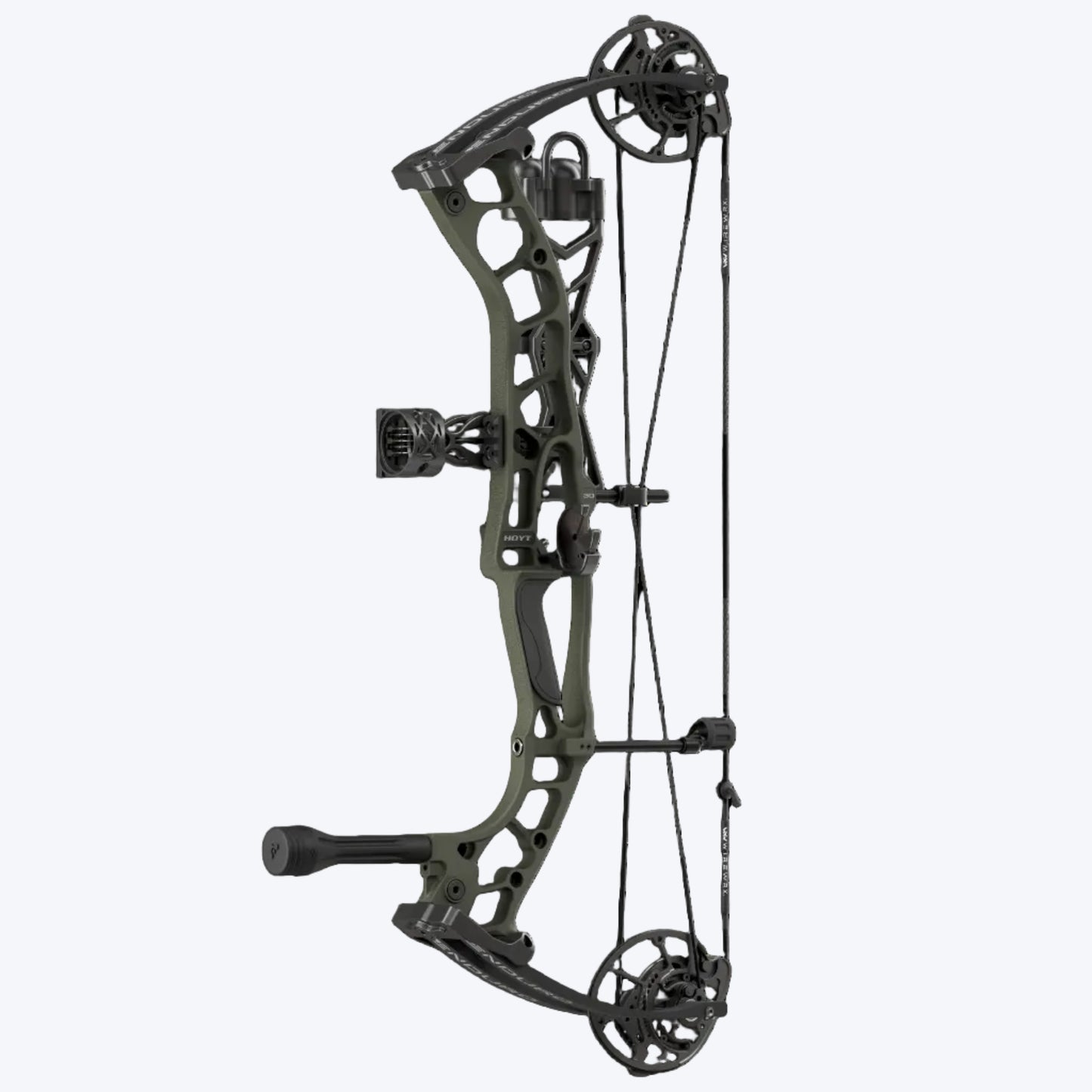 Hoyt Enduro Value Package 2025 in Sandstorm — complete ready-to-hunt bow package, HBX cam, Pro Fire sight, Maxxis quiver, Glenwood Springs Outdoors