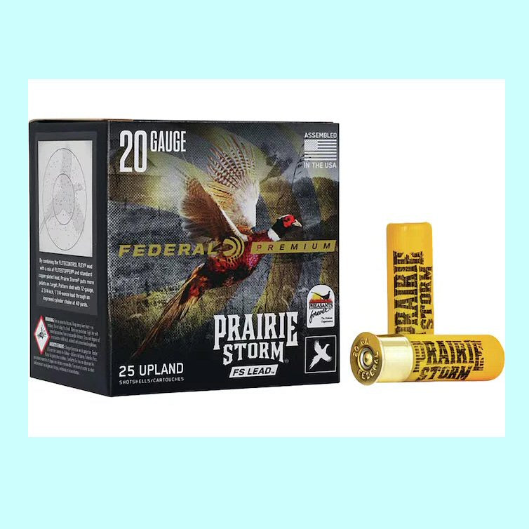 Federal Prairie Storm FS Lead 20ga 3” 1 1/4oz. 1300FPS #6 - Case
