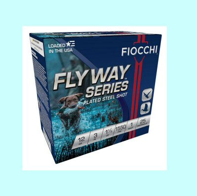 Fiocchi Steel Waterfowl Flyway Series 12ga 3” 1 1/5oz. 1550FPS 1# - Case