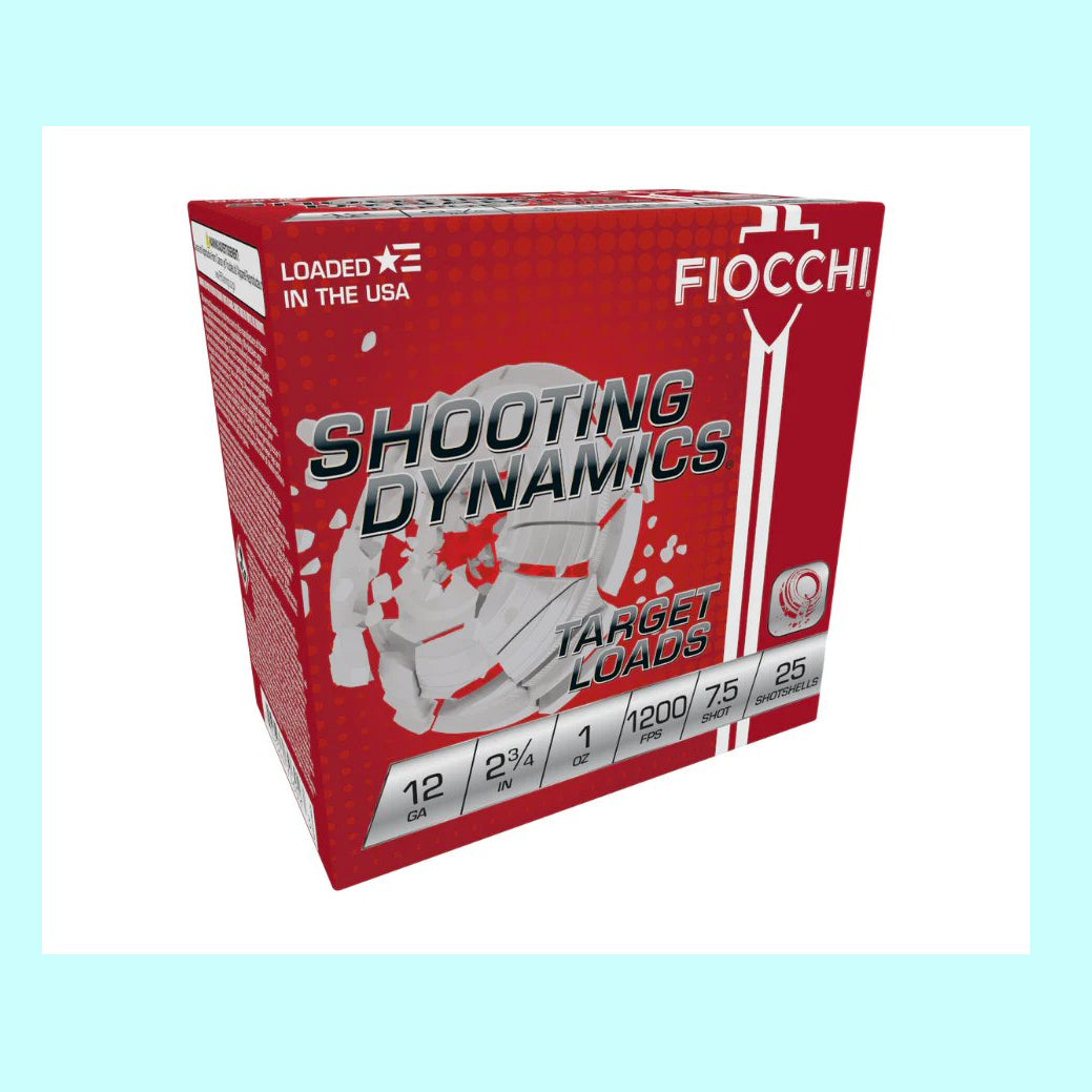 Fiocchi Shooting Dynamics 12GA 2 3/4 1oz 1200FPS #7.5