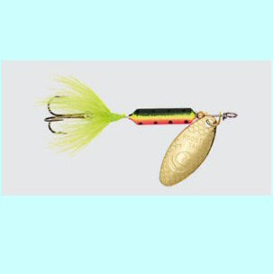 Worden's Rooster Tail 1/6 oz 210 Inline Spinner - Fire Tiger FRT