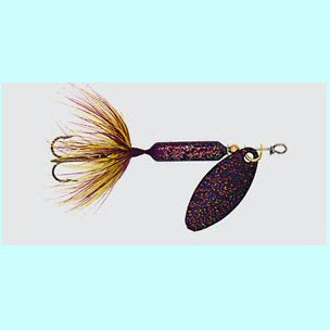 Rooster Tail 1/4oz 212 - Glitter Purple GPUR