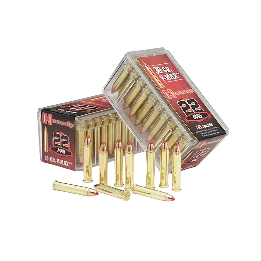 22 Mag Hornady 30 GRN V-Max