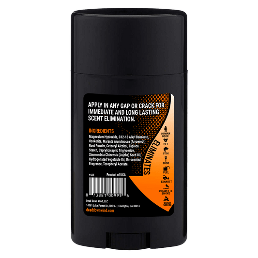 Dead Down Wind “Black” Premium Natural Solid deodorant
