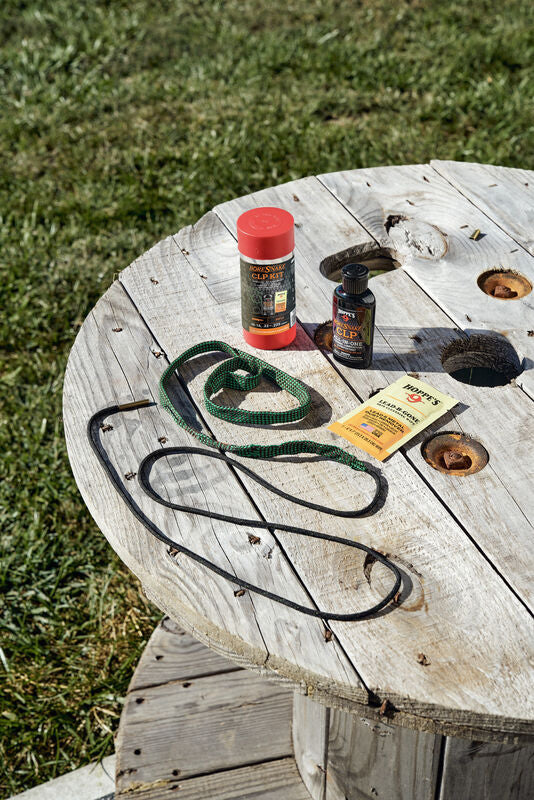 Hoppe’s 9 Bore Snake CLP kit
