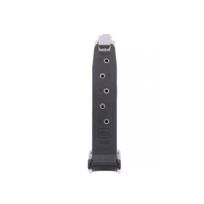 Glock G43 9mm 6rd extended magazine