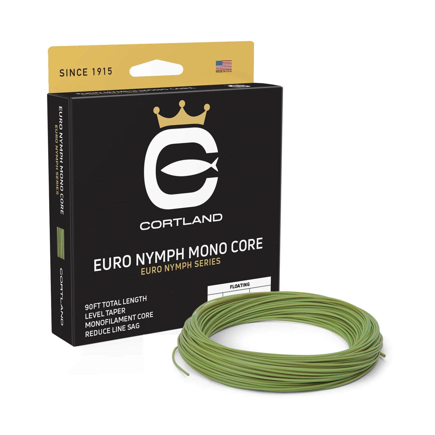 Cortland Euro Nymph Mono Core Fly Line (.017 Diameter)