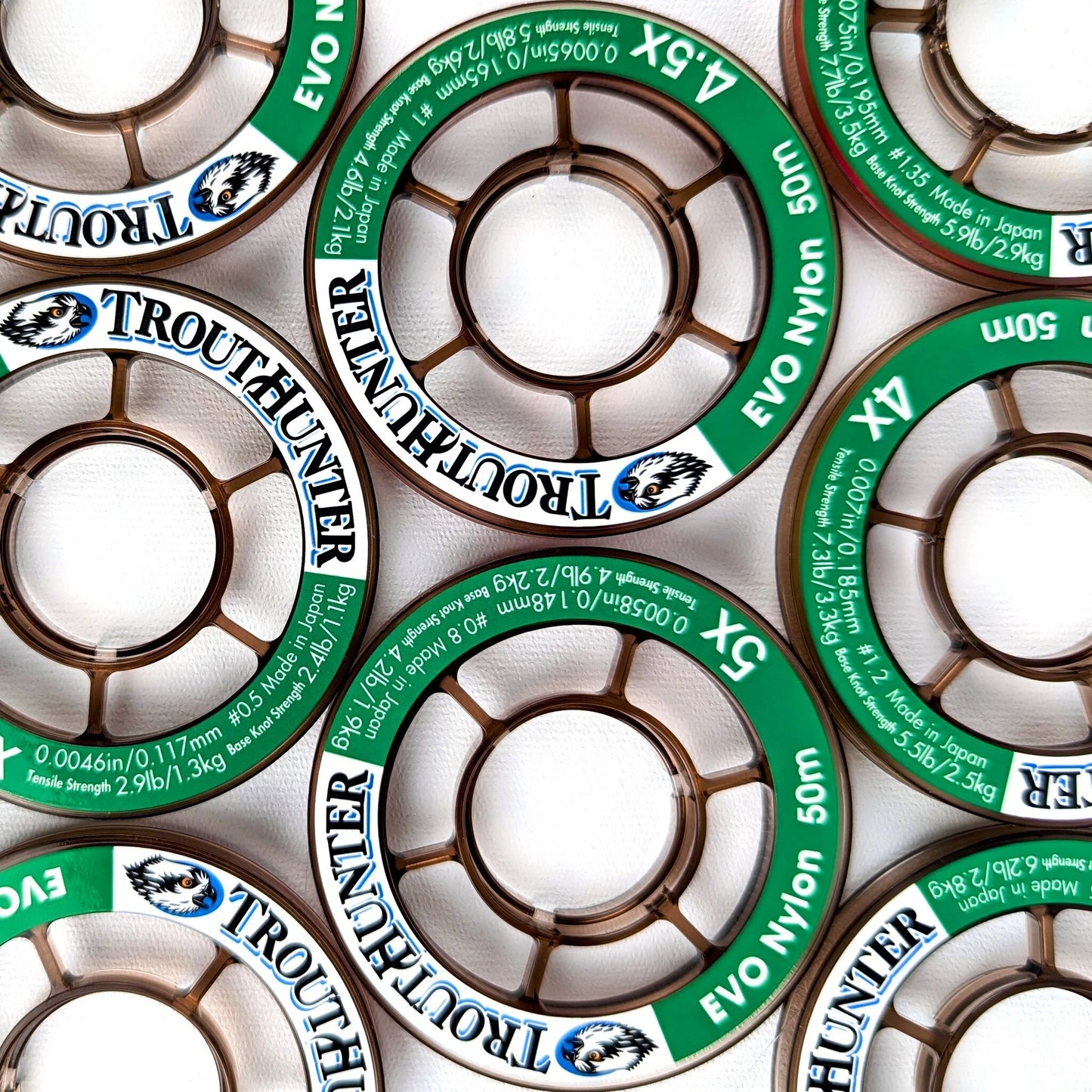 Trout Hunter Evo Nylon Tippet 50m