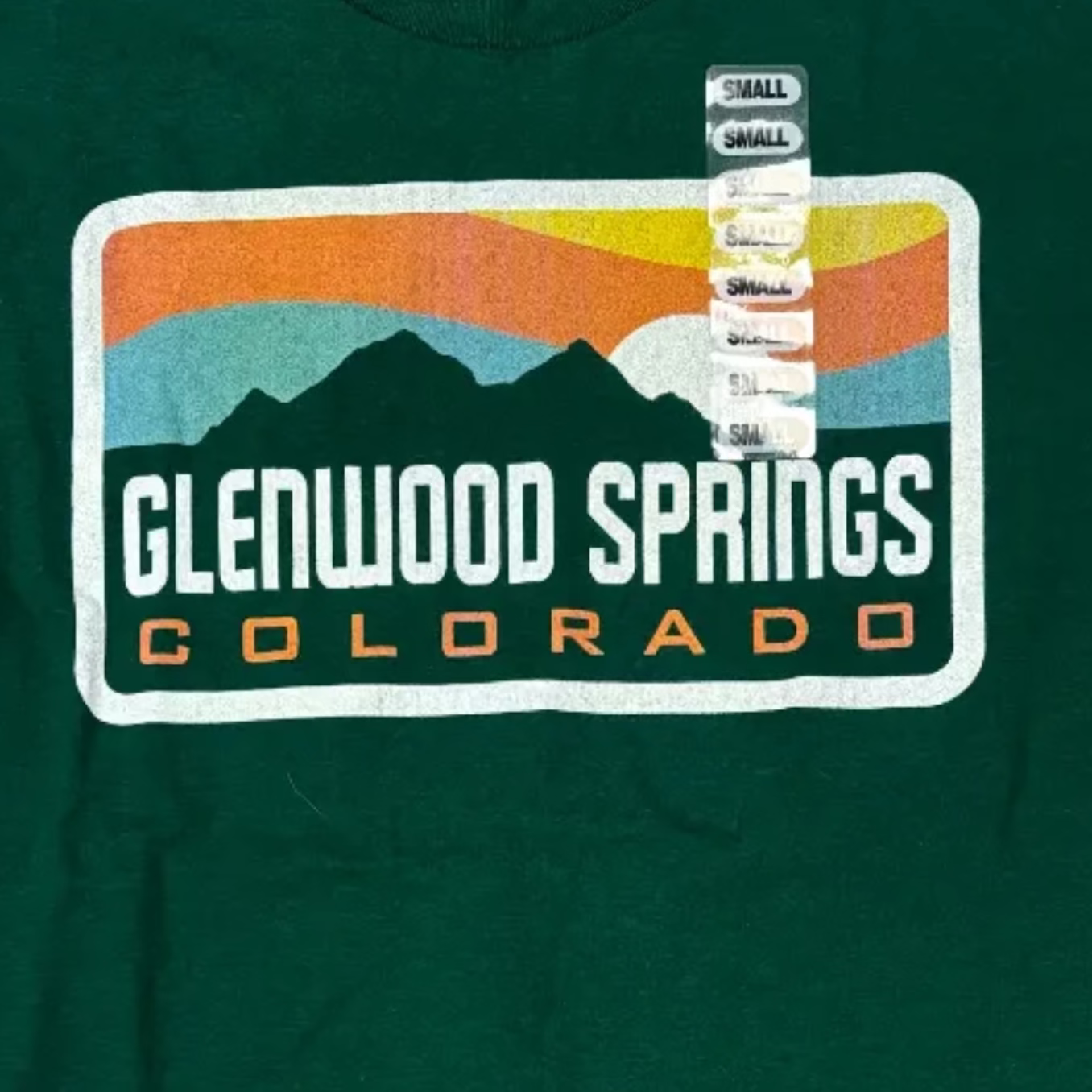 Green License Plate logo T-Shirt