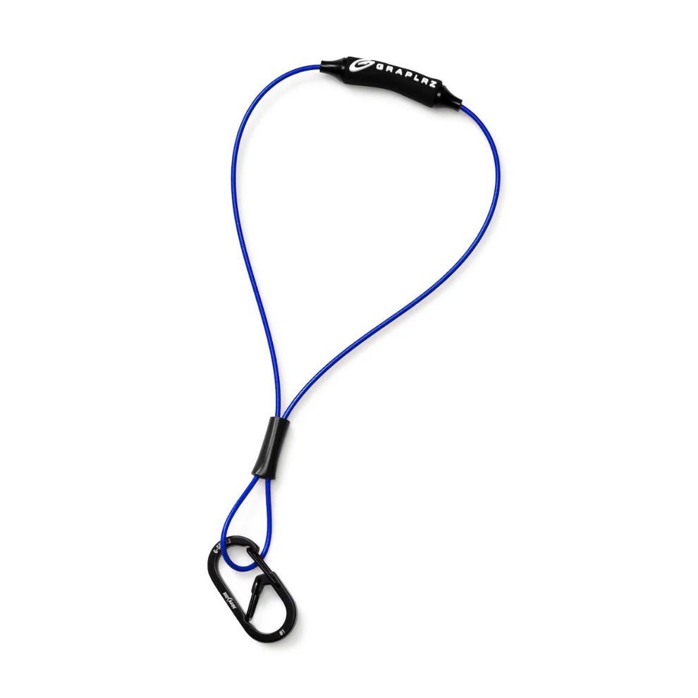 Graplrz Verza Mini Lanyard – Blue | Magnetic Quick-Release Gear Lanyard for Fly Fishing & EDC