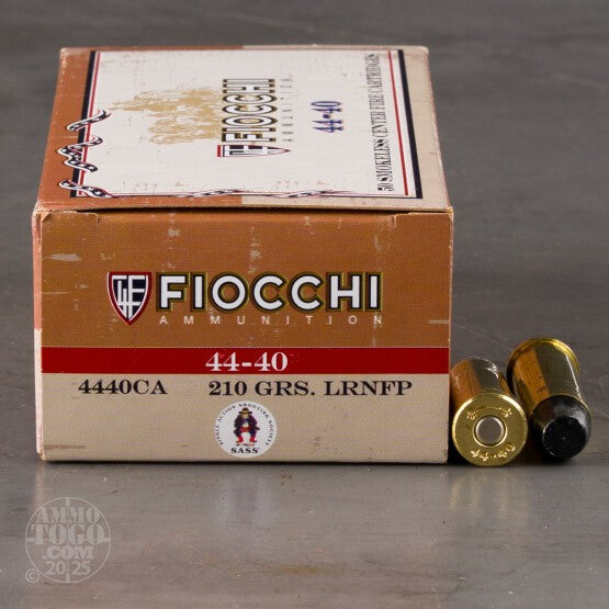 44-40 210gr LRNFP Cowboy Action – 725 fps – 50 Rounds