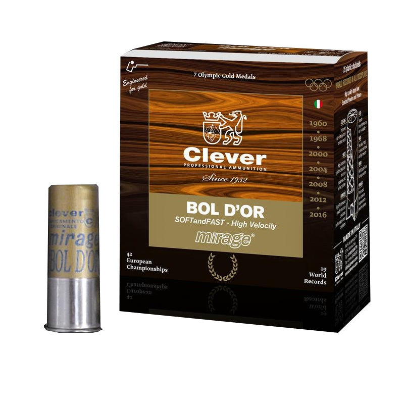 Clever T4 Bol d’Or Sporting Clay 12 Gauge 2¾″ 1 oz #7½ Shot 1245 FPS