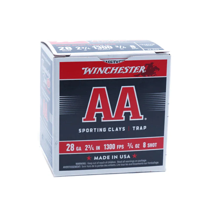 Winchester AA Super Sport 28GA 2 3/4 1300FPS 3/4OZ #8