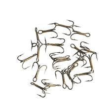 Eagle Claw Style 3748 Hooks Size 18 Bronze Pack of 5