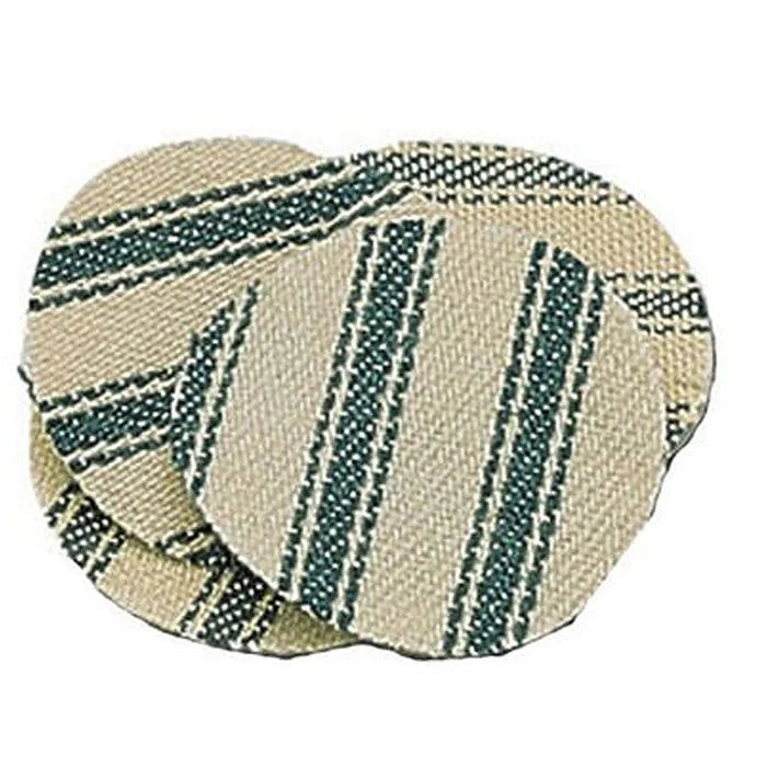 CVA shooting patches 1-3/8 inch 100-pack for black powder muzzleloader bore cleaning and patched ball shooting