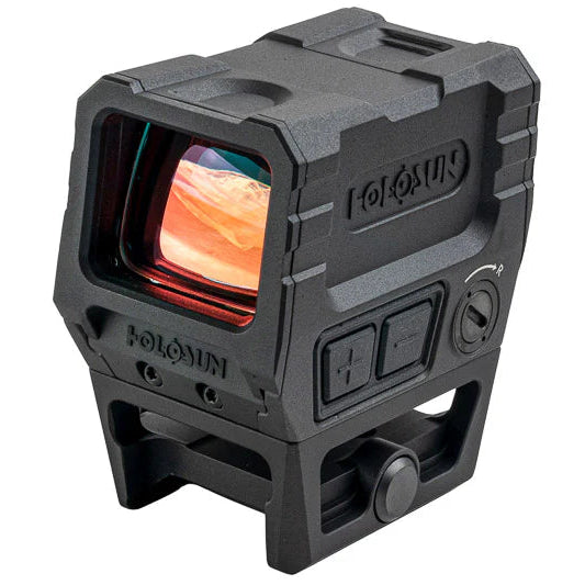 Holosun AEMS Core 2 MOA green dot sight — full-size enclosed emitter optic for AR and hunting rifle platforms