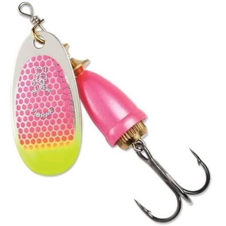 Blue Fox #2- Pink Scale Chartreuse