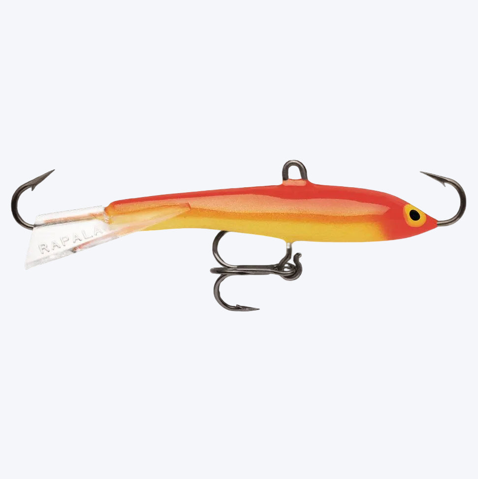 Rapala Jigging Rap 3/16th Gold Fluorescent Red