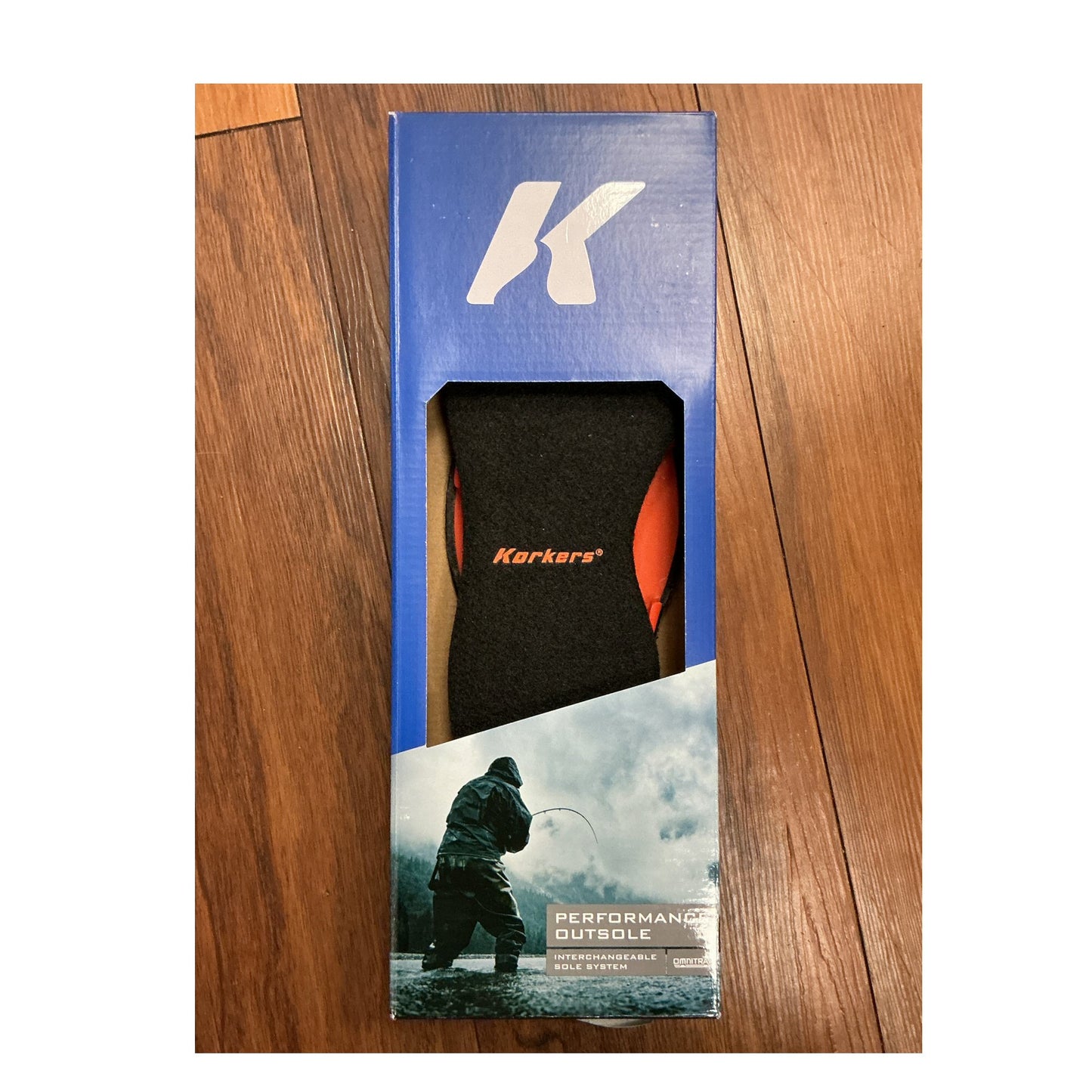 Korkers Plain Felt Sole Black