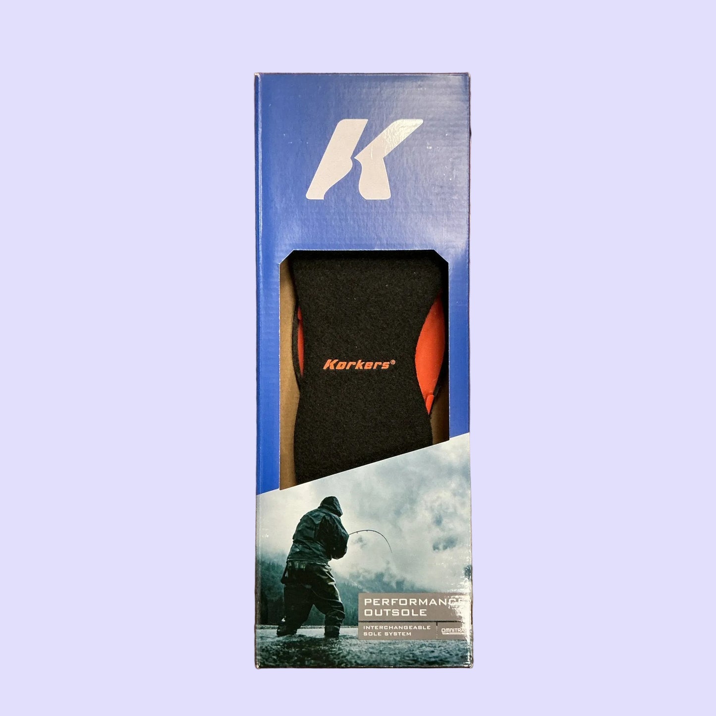 Korkers Plain Felt Sole Black