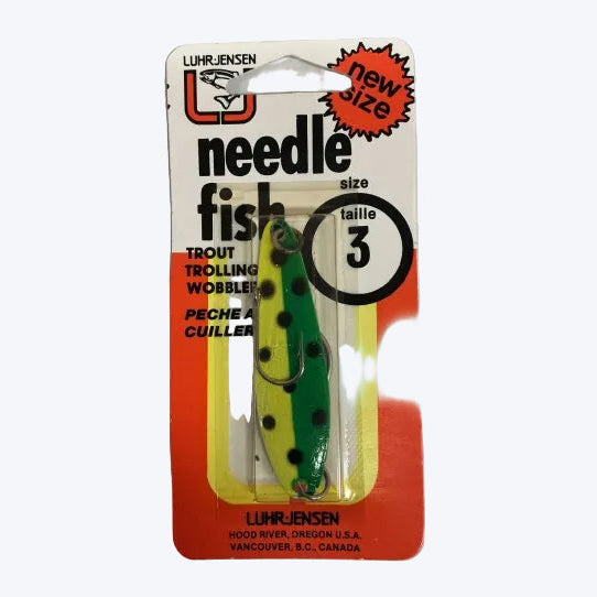 Luhr-Jensen Needlefish Size 3 - CHT/KGR/BDN