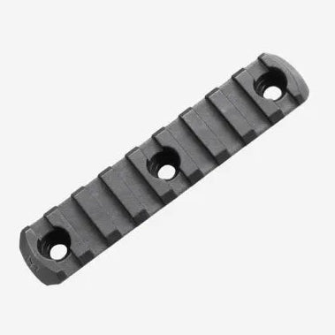 Magpul M-LOK Polymer Rail Section 9-slot Picatinny-compatible rail — lightweight polymer mounting section for M-LOK handguards, ideal for lights, grips, and bipods