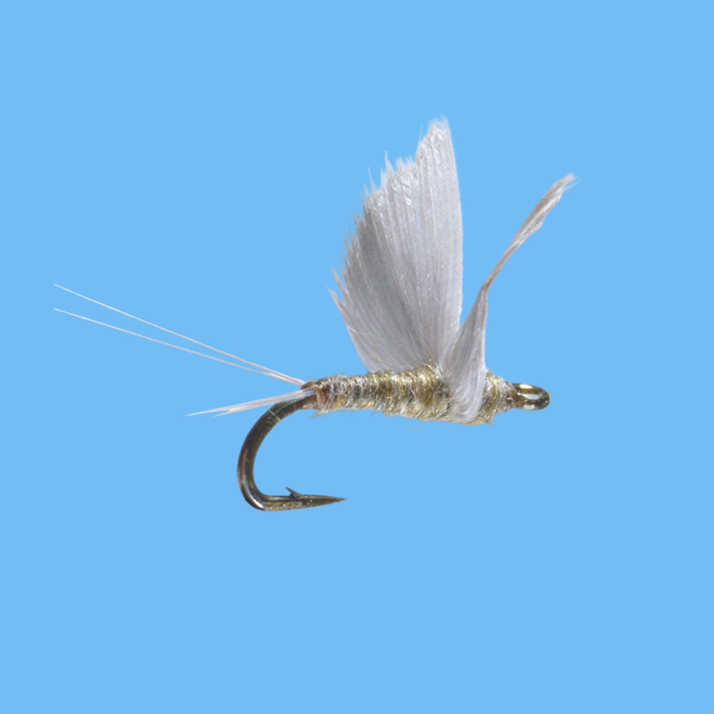No Hackle BWO Grey/Olive