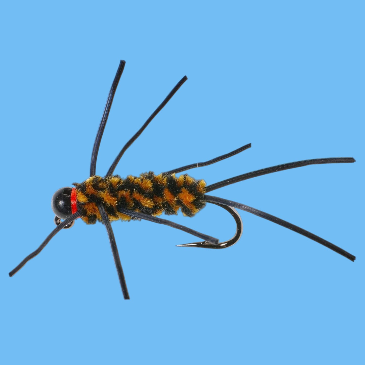 BH Jig Girdle Bug - Orange/Black