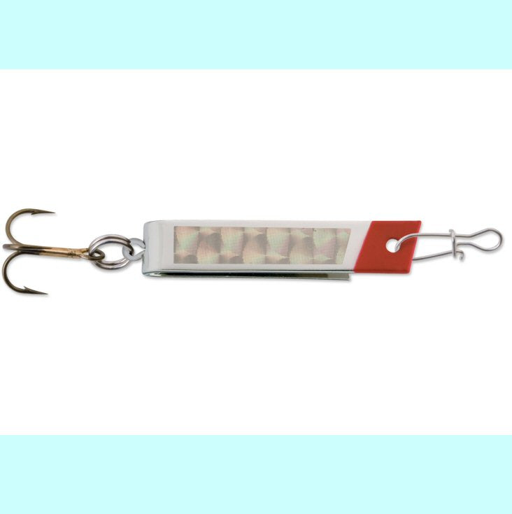 Luhr-Jensen Super Duper Size 500 1” Length - Pearl/RedHead