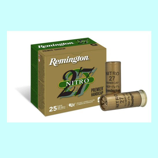 Remington Premier Nitro 27 Handicap 2 3/4 1235FPS 1 1/8OZ #7.5 CASE