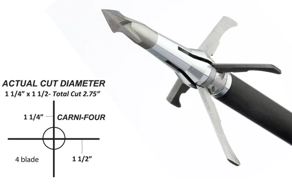 Grim Reaper Pro Series Carni-Four Broadheads