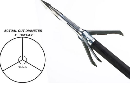 Grim Reaper Pro Series Pro Whitetail Special 3" Broadheads