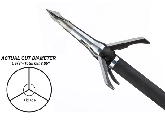 Grim Reaper Pro Series Pro 3-Blade Broadheads