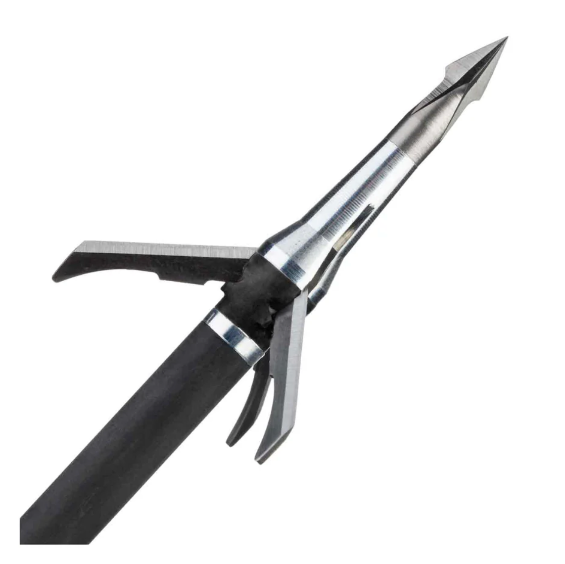 Grim Reaper Pro Series Pro 3-blade mechanical broadheads — 1-3/8" cutting diameter, 40° swept blades, 100 grain and 125 grain, 4-pack for deer and elk hunting
